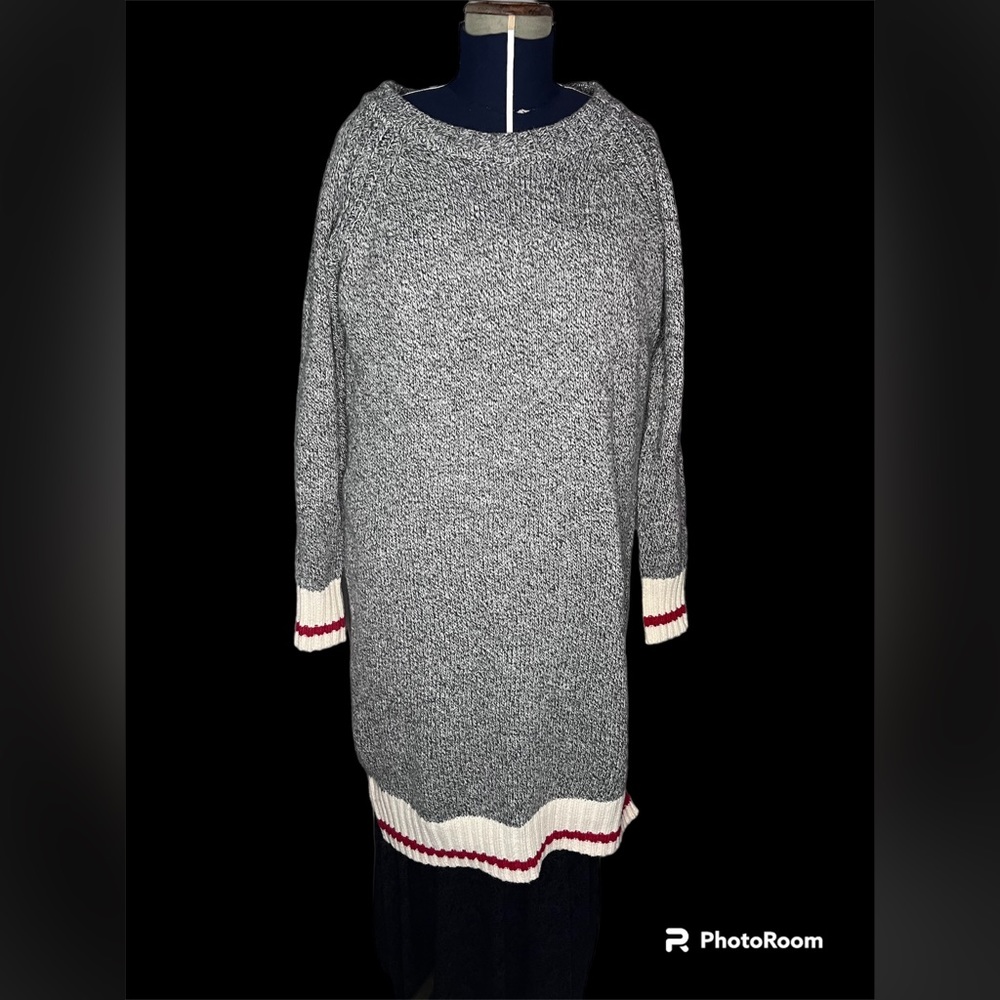 Grey Cabin Knit Sweater Dress OS ~ NWT